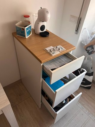 Mobile TV e Cucina Ikea Vetro Legno
