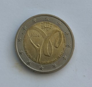 Moneda 2 euros Portugal 2009