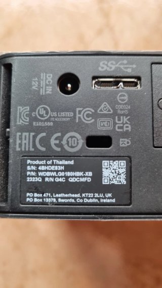 Disco Duro 18TB WD Elements Externo