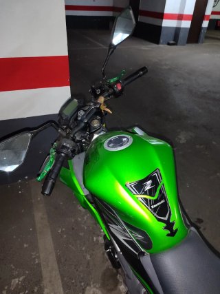 Kawasaki Z125 Verde
