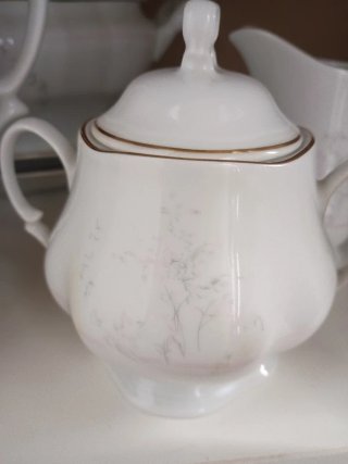 Vajilla Irabia Filo Oro Porcelana