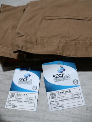 Lote 2 pantalones cargo
