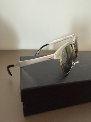 Gafas Ray-Ban Clubmaster Doradas y Plateadas