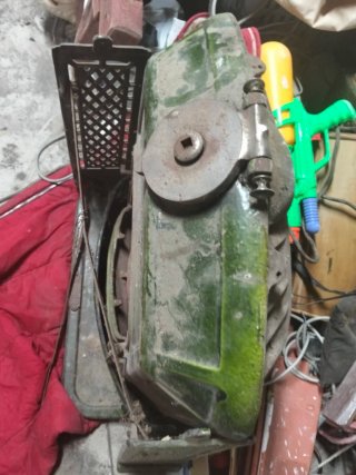 Estufa Hierro Fundido Años 30 Verde salamandra