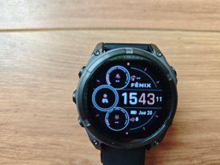 Garmin Fenix 8 Solar 47mm Negro/Plata
