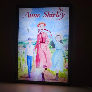 Lámpara LED Anne Shirley Ana Tejas Verdes