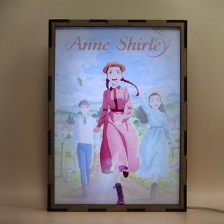 Lámpara LED Anne Shirley Ana Tejas Verdes