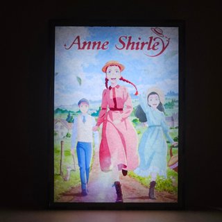 Lámpara LED Anne Shirley Ana Tejas Verdes