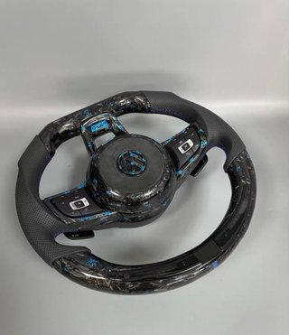 Volante Vw Golf 7 Carbono y Piel