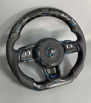 Volante Vw Golf 7 Carbono y Piel