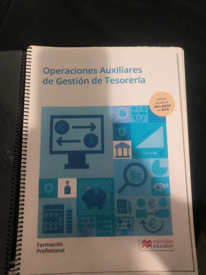 Operaciones auxiliares de Gestión de Tesorería