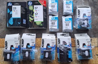 12 cartucce stampante HP