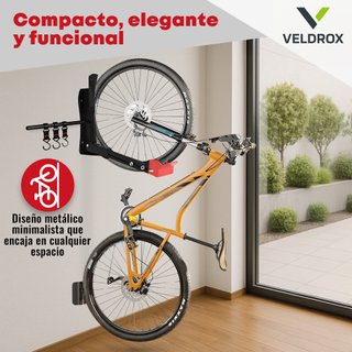 Soporte Bicicleta Pared Reforzado