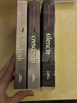 Pack Becca Fitzpatrick Libro 1,2 y 3