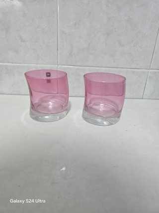 Juego 2 Vasos Leonardo Rosa