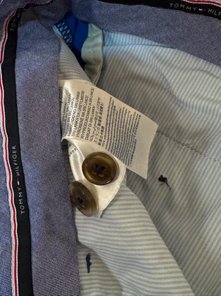 Bermuda Chino Tommy Hilfiger Blu Elettrico