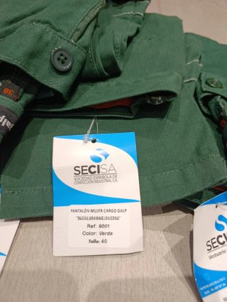 Pack 5 Pantalones Cargo verde