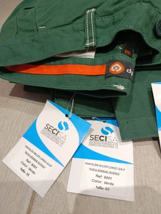 Pack 5 Pantalones Cargo verde