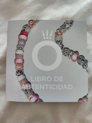 Caja regalo Pandora rosa con lazo negro