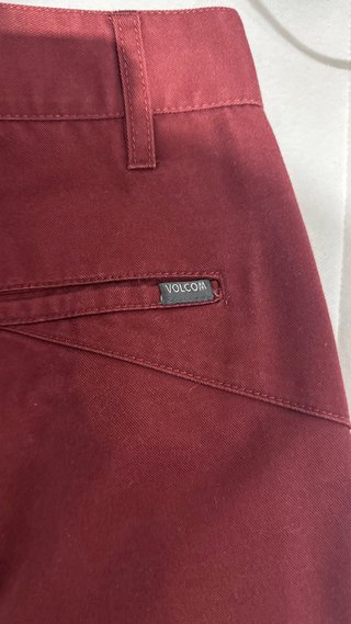 Pantalones Volcom Rojos