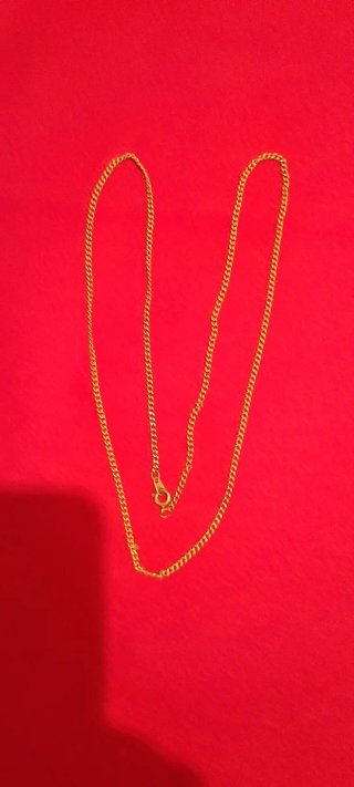 Cadena Refinada Baño Oro 10kilates