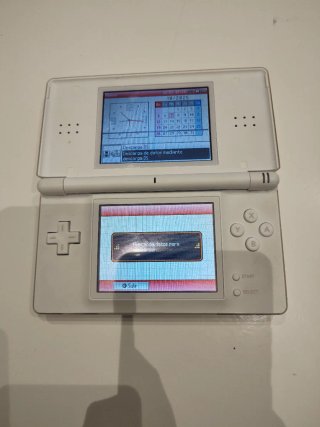 Nintendo DS Blanca con 7 juegos