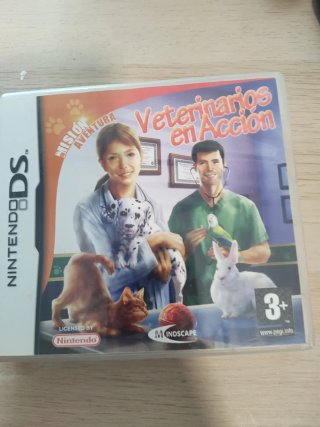 Nintendo DS Blanca con 7 juegos