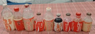 Gran lote Coca-Cola: 112 botellas para coleccionar