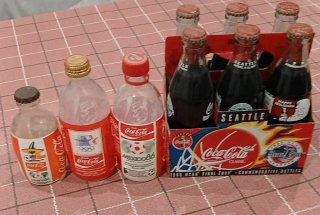 Gran lote Coca-Cola: 112 botellas para coleccionar