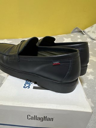 Zapatos Escolares Callaghan Talla 42 Azul Marino