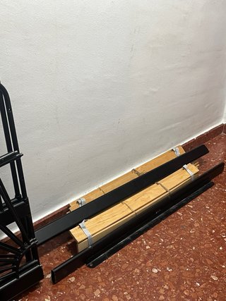 Cama extensible IKEA con somier