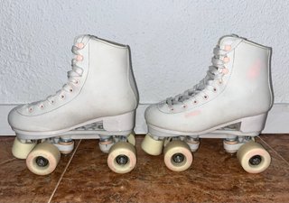 Patines de 4 ruedas blancos oxelo