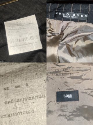 Lote 3 trajes M L completos