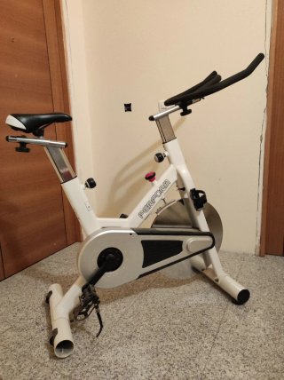 Bicicleta Spinning Perform Blanca