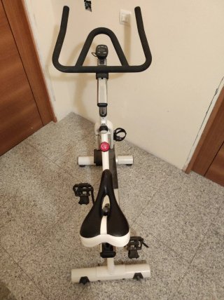 Bicicleta Spinning Perform Blanca