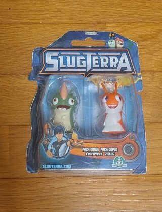 Slugterra Mucky e Flamingo sigillati rari