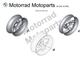 2 Tapas Embellecedr Moto BMW K1200 K1300