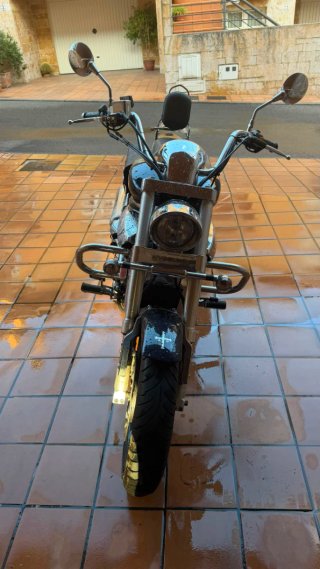 Hyosung Aquila 650 Cruiser Negra/Plateada
