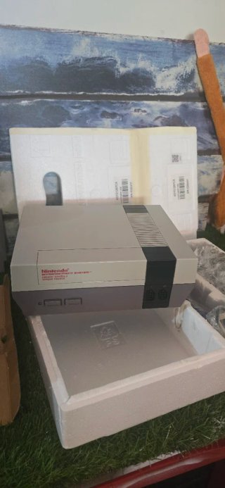 Nintendo NES Control Deck Caja + Juego