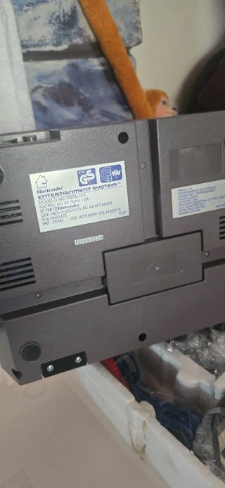Nintendo NES Control Deck Caja + Juego