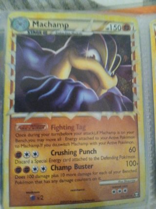 Carta Pokémon Machamp 150 HP