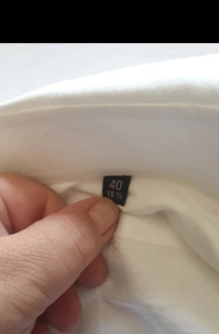 Camicia uomo OVS cotone bianca taglia M