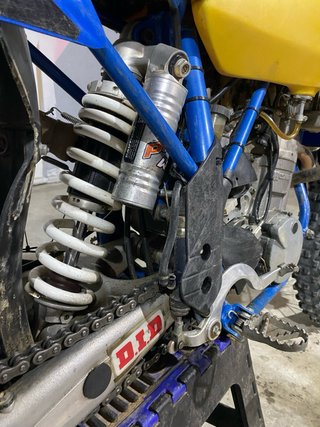 Husaberg FE450 Enduro/Motocross Azul/Amarillo