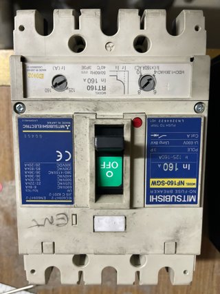 Interruptor Automático Mitsubishi RT160