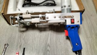 Pistola Tufting Eléctrica Corta