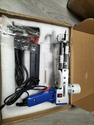 Pistola Tufting Eléctrica Corta