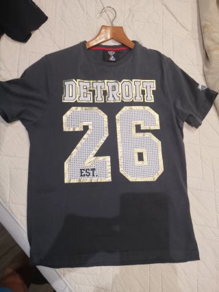 Camiseta Majestic Athletics Detroit 26