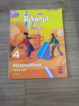 Libros de MATEMÁTICAS, 4 de primaria, Galicia
