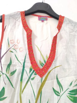 Abito estivo donna taglia 40/42/44, con decori
