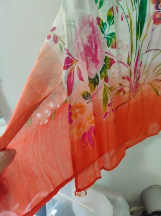 Abito estivo donna taglia 40/42/44, con decori